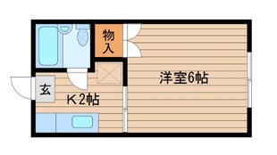 メゾンヴェラA棟の物件間取画像